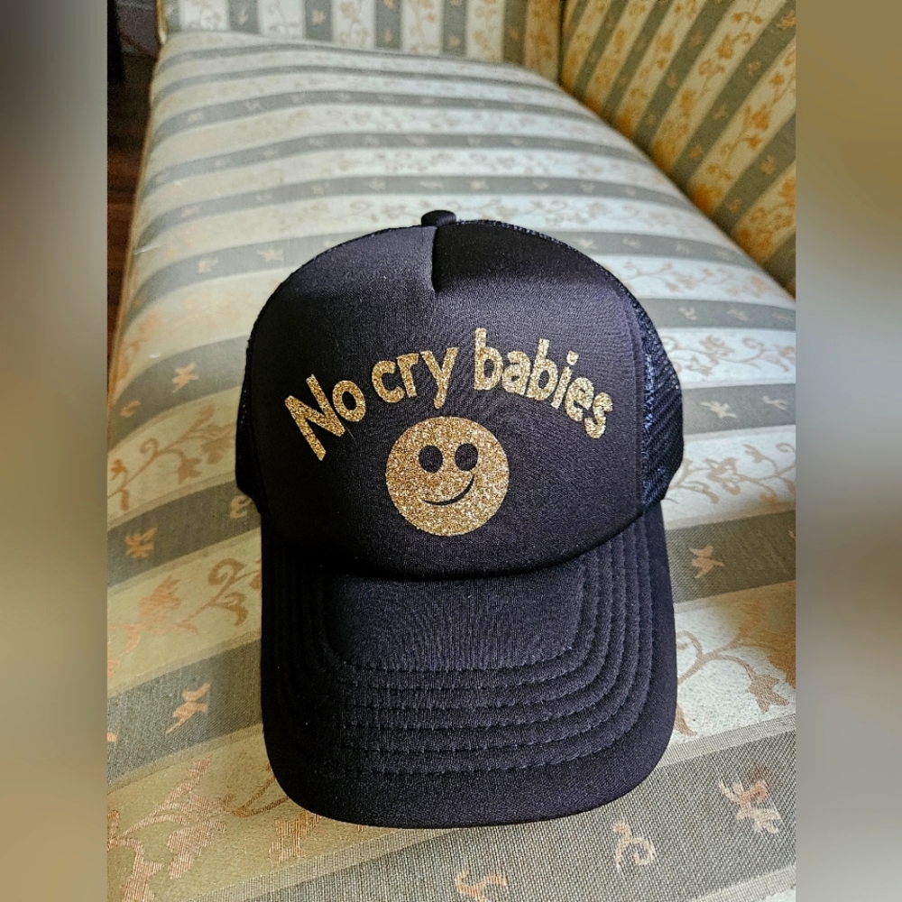 No cry babies snapback cap